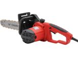 Motosega Elettrica, Potente Motore Da 2000 W, Regolazione Della Catena Senza Attrezzi, Rossa