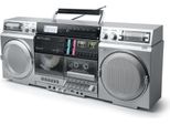 Radio Cd Portatile Grigia Muse M-380Gbs