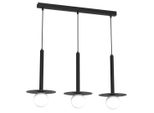 Lampada A Sospensione Moderna Orientabile A Tre Sfere Bianche Futura 3Xg9 7W Milagro