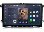 Autoradio Android Da 9 Pollici 6+128 Gb Per Vw Golf Passat B6/B7 Tiguan 5N Caddy RCD300 Wireless Carplay Android Auto 4G Wifi Gps Navi 8 Core Rds Dsp Dab+ Bt