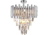 Lampadario Madison 9Xe14 In Cristallo Milagro ML8805