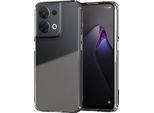 Oppo Reno 8 Cover - Plastica - Custodia Morbida Accezz/Copertina Posteriore - Trasparente