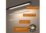 40CM Ha Condotto La Lampada Da Scrivania Nero Clampable Monitor Lampada Dimmable Lettura Luce Ufficio Lampada Da Tavolo Per Scrivania Ufficio