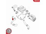 Esen Skv 43SKV093 Tubo Flessibile Dell'aria Di Sovralimentazione Turbo Per Opel Vivaro A Furgone (X83) Vivaro A Combi (X83) Vivaro A Pianale / Telaio (X83) Per Renault
