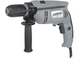 BrüDer Mannesmann 12507-13 Trapano A Percussione, Funzionamento A Rete, 600 Watt, Capacità Di Foratura Di 13 Mm Nell'acciaio, Velocità Variabile, Rotazione Destra/Sinistra