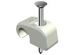 Clip Adesiva 2026 7-12 Mm L25 Grigio Chiaro (2228726)