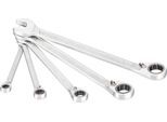 Set Di Chiavi Ad Anello A Cricchetto 606/5 5 Pz. Sw 8-19 Mm Reversibile Hazet