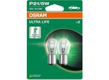 Osram Ultra Life P21/5W Bay15D 12 V/21-5 W (Confezione Blister Da 2)