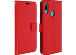 Cover Con Funzione Di Supporto Per Huawei P Smart 2019 / Honor 10 Lite - Rosso
