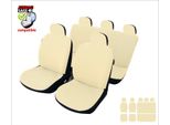 SB621 - Set Di Coprisedili, Per Veicoli Con O Senza Airbag Laterale, Nero, Beige