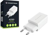Conceptronic ALTHEA06W Caricabatterie Per Dispositivi Mobili Universale Bianco Ac Interno