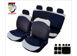SB617 - Set Di Coprisedili, Per Veicoli Con O Senza Airbag Laterale, Nero, Beige