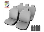SB622 - Set Di Coprisedili, Per Veicoli Con O Senza Airbag Laterale, Nero, Grigio