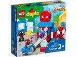 Lego 10940 Duplo Marvel Spider-Man Headquarters, Giocattolo Da Costruzione Con Figura Dell'uomo Ragno, Età 2+