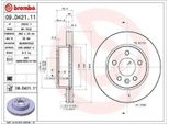 Disco Freno Brembo 09.D421.11