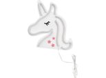 Usb Unicorno Led Luce Al Neon Da Parete, Segno Al Neon Luci Notturne Segno Al Neon Luce Al Neon Per Partito Bar Gioco Camera Da Letto Decorazione Della Parete, Bambini Compleanno