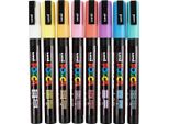 Posca 186524 Posca Marker Uni PC-3M 8Er Set Pastell