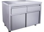 Armadio Ad Ante Scorrevoli Saro Con 2 Cassetti, 1200X700Mm
