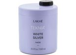 Lakmé Teknia White Silver Mask Maschera Neutralizzante Per Capelli Biondo Platino E Grigi 1000 Ml