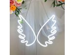 Lampada Da Parete Al Neon Di Ala Usb Led, Segno Al Neon Delle Luci Notturne Segno Al Neon Della Luce Al Neon Per La Decorazione Della Parete Della Camera Da Letto Del Bar Di Gioco Del Partito, Compleanno Dei Bambini