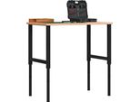 Syfax™ Telai Per Banco Da Lavoro 2 Pz In Metallo 55X(69-95,5) Cm Neri