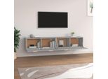 Syfax™ Mobili Parete 2 Pz Grigio Sonoma 100X36,5X35 Cm In Multistrato