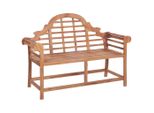 The Living Store Panca Da Giardino 127X58,5X92,5 Cm Teak Massiccio