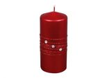 Candela Da Giardino Nohel Zirkon War Natale Metallizzato Lucido D6X13Cm