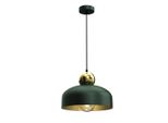 Milagro Harald Lampadario A Sospensione MLP7694 Verde / Oro