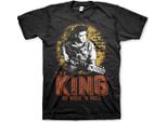 Elvis Presley TričKo The King Of Rock 'N Roll Unisex Nero L