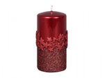 Nohel Garden Candle Ice Star Nuovo Cilindro Natalizio D7X14Cm