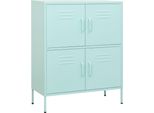 Syfax™ Armadietto Menta 80X35X101,5 Cm In Acciaio