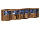 Syfax™ Madia Led Legno Vecchio 283 X 37 X 67 Cm Legno Multistrato
