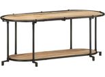 Syfax™ Mobile Porta Tv 100X42X40 Cm In Massello Di Mango Grezzo