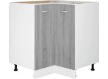 Syfax™ Armadietto Cucina “Lyon” Grigio Sonoma 75,5X75,5X81,5 Cm