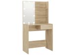 Syfax™ Toeletta Con Led Rovere Sonoma 74,5X40X141 Cm