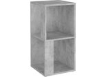 Syfax™ Armadio Angolare Grigio Cemento 33X33X67 Cm In Truciolato