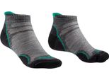 Bridgedale Hike Ultralight T2 Merino Performance Low Donna Barva: Mid Grey/Surf / Velikost: M