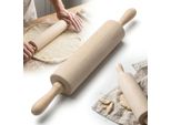 Rullo Di Faggio Per La Cucina, Rotatile, 43 X 6 Cm, Per Impasto Piragi E Pizza