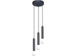 Filano PND-33574-3-BK Lampada A Sospensione Italux