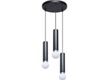 Macera PND-33849-3R-BK Lampada A Sospensione Italux