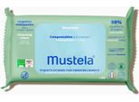 Mustela, Salviette Detergenti Compostabili, 60 Pezzi