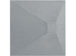 Piatto Doccia Rea Magnum Grey 90X90