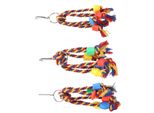 Giocattolo Da Masticare Per Uccelli, Giocattolo Da Mordere Per Uccelli, Giocattolo Di Corda Di Cotone Per Pappagalli, Giocattolo Di Corda Di Plastica Da Mordere, Giocattolo Da Masticare Per Pappagalli, Giocattolo Da Masticare Per Uccelli Dell'altalena