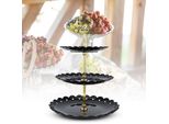 Espositore Per Dolci, Espositore Per Frutta, Espositore Per Dolci A 3 Livelli, Espositore Per Frutta In Metallo