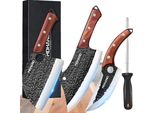 Set Di Coltelli Da Disosso, Lunghezza Lama 17,8 Cm, Lunghezza Totale 32 Cm, Lunghezza Manico 14,2 Cm, Materiale Acciaio Inossidabile, / Ue