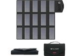 Pannello Solare, Design Pieghevole, Alta Efficienza, Nero