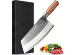 Coltello Da Carne, Lama In Acciaio Inossidabile, Manico Ergonomico In Legno, A