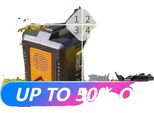 Pannello Solare, Design Pieghevole, Funzione Di Ricarica Usb, 18 V-100 W