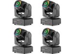 Luce Da Palcoscenico Moving Head, 8 Modelli, Controllo Dmx, ZQ02015-4 Pezzi, Spina Ue